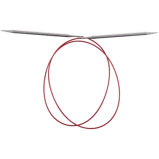 ChiaoGoo RED Lace&#x2122; 40&#x22; Stainless Circular Knitting Needles